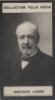 Photographie de la collection Félix Potin (4 x 7,5 cm) représentant : Léon Labbé, médecin.. LABBE (Docteur) Photo Nadar.