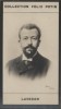 Photographie de la collection Félix Potin (4 x 7,5 cm) représentant : Henri Lavedan, homme de lettres.. LAVEDAN (Henri) 