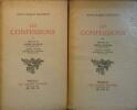 Les confessions. En 2 volumes.. ROUSSEAU Jean-Jacques 