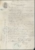 Certificat de publication des bans (certificat de non-opposition) à la mairie de Vern (Maine-et-Loire). Promesse de mariage entre René Delahaye - 40 ...