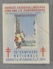 Comité national de défense contre la tuberculose. 16e campagne nationale. Carnet de 10 timbres à 3 Francs. Il reste 6 timbres.. COMITE NATIONAL DE ...