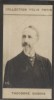 Photographie de la collection Félix Potin (4 x 7,5 cm) représentant : Théodore Dubois, compositeur.. DUBOIS (Théodore) Photo Bary.