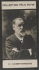 Photographie de la collection Félix Potin (4 x 7,5 cm) représentant : Docteur Just Lucas-Championnière.. LUCAS-CHAMPIONNIERE (Docteur) Photo Pirou.