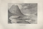 Vallée et rocher de l'Ak-Tach. Gravure extraite de la Géographie universelle d'Elisée Reclus.. AK-TACH 