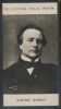 Photographie de la collection Félix Potin (4 x 7,5 cm) représentant : Victor Duruy, homme de lettres et Ministre de l'Instruction publique.. DURUY ...