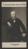 Photographie de la collection Félix Potin (4 x 7,5 cm) représentant : Alfred Fournier, médecin.. FOURNIER (Alfred) - (Photo de la 2e collection Félix ...