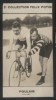 Photographie de la collection Félix Potin (4 x 7,5 cm) représentant : François Poulain, coureur cycliste.. POULAIN (François) - (Photo de la 2e ...