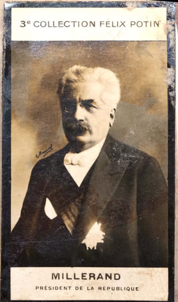 Photographie de la collection F&eacute;lix Potin (4 x 7,5 cm) repr&eacute;sentant : Paul Pons, lutteur.. PONS Paul - (Photo de la 2e collection F&eacute;lix Potin) 