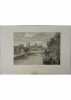 Ely. Vue prise des bords de l'Ouse. Gravure extraite de la Géographie universelle d'Elisée Reclus.. ELY 