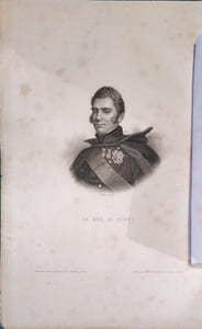 Le Duc de Berry. Eau-forte, dessinée et gravée par Ballin.