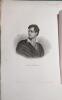 Portrait de Lord Byron. Eau-forte, dessin&eacute;e et grav&eacute;e par Ballin.. BYRON Publi&eacute; par Dufour, Mulat et Boulanger.