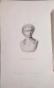 Buste de C&eacute;sar Auguste. Eau-forte, dessin&eacute;e et grav&eacute;e par Waltner.. CESAR AUGUSTE Publi&eacute; par Dufour, Mulat et Boulanger.