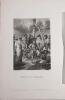 Moeurs des Barbares. Eau-forte, dessin&eacute;e par Philippoteaux et grav&eacute;e par Leguay.. BARBARES Publi&eacute; par Dufour, Mulat et Boulanger.