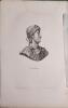 Buste de Theodose. Eau-forte, dessin&eacute;e et grav&eacute;e par Waltner.. THEODOSE Publi&eacute; par Dufour, Mulat et Boulanger.