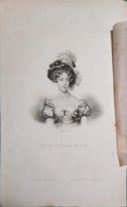 Mme la Duchesse de Berri. Eau-forte, dessinée et gravée par Ballin.