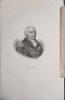 Louis XVIII. Eau-forte, dessin&eacute;e et grav&eacute;e par Waltner.. LOUIS XVIII Publi&eacute; par Dufour, Mulat et Boulanger.
