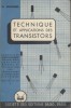 Techniques et applications des transistors.. SCHREIBER H. 