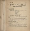 Bulletin de l'école Bossuet. 8 numéros entre Juin 1926 et avril 1930 (série incomplète). 8 bulletins.. BULLETIN DE L'ECOLE BOSSUET 1926-1930 