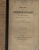 Histoire de la littérature française à l'étranger depuis le commencement du XVII e siècle.. SAYOUS A. 