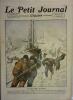 Le Petit journal illustré N° 1715 : La lutte contre les glaces : Bateau chargé de ravitailler les stations météo au Groënland (Gravure en première ...