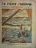 Le Petit journal illustré N° 1915 : Un drame de la mer en Bretagne (Gravure en première page). Gravure en dernière page : Publicité pour le cirage ...