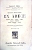 Excursions archéologiques en Grèce.. DIEHL Charles 