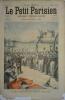 Le Petit Parisien - Supplément littéraire illustré N° 794 : Le drame de Chemulpo, les marins du "Varyag" accueillent avec des houras l'annonce du ...