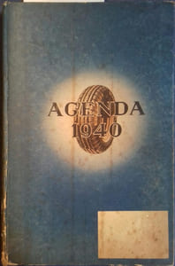 Agenda Dunlop 1940.