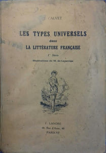 Les types universels dans la littérature française. tome 1 seul.