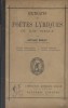 Extraits des poètes lyriques du XIX e siècle.. MERLET Gustave 