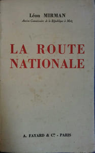 La route nationale.
