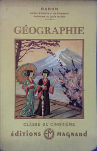 Géographie. Classe de cinquième et cours complémentaires.