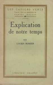 Explication de notre temps.