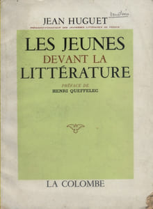 Les jeunes devant la littérature.