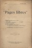 Pages libres N° 3 : Histoire d'un grand cuvier et d'une petite tasse par G. Colomb (Christophe), première partie avec 5 dessins de l'auteur. Les corps ...