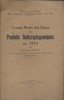 Compte-rendu des essais de produits anticryptogamiques en 1943. Extrait du bulletin de l'office international du vin.. LAFON Jean 