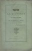 De la légitime. Thèse pour le doctorat.. BLANDIN Edouard 