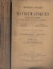 Nouvelles annales de mathématiques. Année 1918. Quatrième série, tome 18.. NOUVELLES ANNALES DE MATHEMATIQUES 1918 