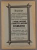 L'ami du médecin. Novembre 1925. Le coin dans le chêne, nouvelle par Pierre Ladoué, dessins de H. Faivre (9 pages).. L'AMI DU MEDECIN - LADOUE Pierre 
