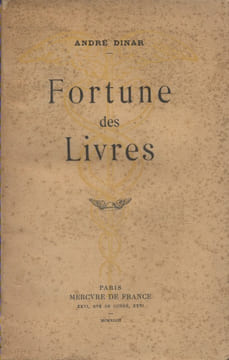 Fortune des livres.. DINAR André