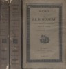 Les confessions. (En 3 volumes). Suivies de la Déclaration relative à M. le Pasteur Vernes et de Quatres lettres à M. le Président de Malesherbes.. ...