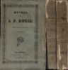 Oeuvres posthumes de J.-F. Ducis précédées d'une notice sur sa vie et ses écrits.. CAMPENON M. 