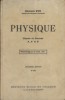 Physique. Classes de Seconde A - A'et B.. EVE Georges 