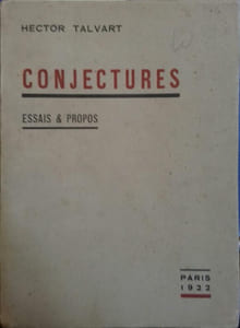Conjectures. Essais et propos.