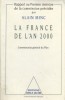 La France de l'an 2000. Commissariat général du plan.. MINC Alain 