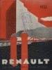 Dépliant publicitaire Renault 1933. "Renault, les plus puissantes usines d'Europe.". RENAULT 