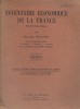 Inventaire économique de la France. 1950.. PILLIET Georges 