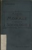 Manuel de morale et notions de sociologie.. RICHARD G. 