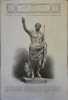 L'art pour tous, encyclopédie de l'art industriel et décoratif. N° 310. Contient 4 gravures en noir et blanc : Statue de l'empereur Auguste en marbre ...
