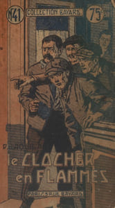 Le clocher en flammes.